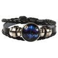 12 Zodiac Signs Constellation Charm Luminous Bracelet Men Women Fashion Birthday Gift - likeinstore