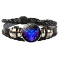 12 Zodiac Signs Constellation Charm Luminous Bracelet Men Women Fashion Birthday Gift - likeinstore