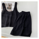 Women's Matching Set Casual Summer Top and Shorts Set - likeinstore