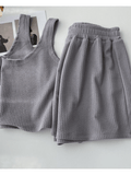 Women's Matching Set Casual Summer Top and Shorts Set - likeinstore