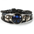 12 Zodiac Signs Constellation Charm Luminous Bracelet Men Women Fashion Birthday Gift - likeinstore
