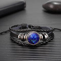 12 Zodiac Signs Constellation Charm Luminous Bracelet Men Women Fashion Birthday Gift - likeinstore
