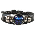 12 Zodiac Signs Constellation Charm Luminous Bracelet Men Women Fashion Birthday Gift - likeinstore