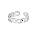 Adjustable Cuban Link Ring - likeinstore