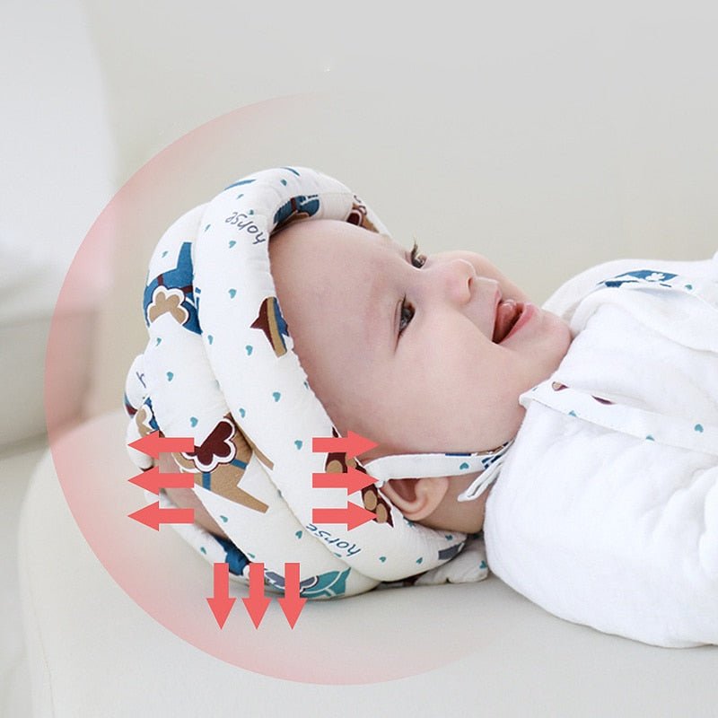 Baby Toddler Cap Safety Helmet Head Safety Soft Comfortable - likeinstore