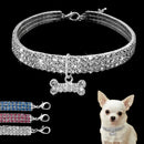 Bling Rhinestone Puppy Collar - likeinstore