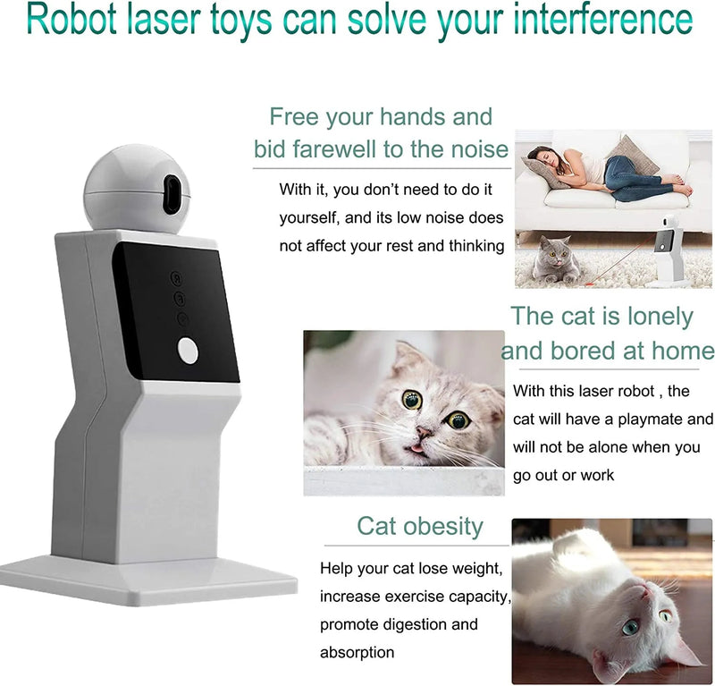 Cat Laser Toy Automatic - likeinstore