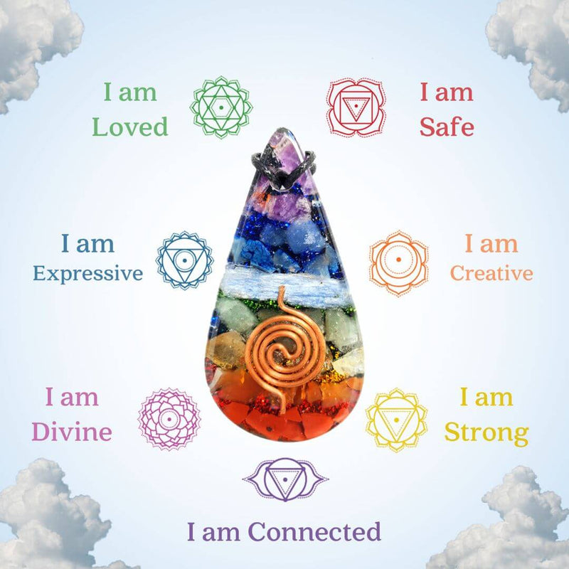 Chakra Orgone Necklace - likeinstore