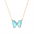 Crystal Butterfly Necklace - likeinstore