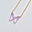 Crystal Butterfly Necklace - likeinstore