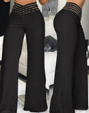 Elegant Wide Leg Fashion Women's Flared Pants Streetwears - likeinstore