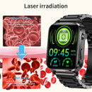 FCC Blood Glucose Smartwatch - Healthy Heart Rate & Blood Pressure Tracker with IP68 Waterproof - likeinstore