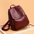 Female Leather Backpack - Jasmine - likeinstore