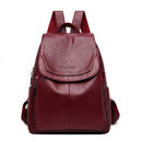 Female Leather Backpack - Jasmine - likeinstore