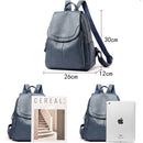 Female Leather Backpack - Jasmine - likeinstore