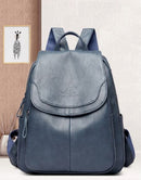 Female Leather Backpack - Jasmine - likeinstore
