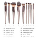 Hot Champagne Makeup Brushes - likeinstore