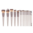 Hot Champagne Makeup Brushes - likeinstore