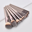 Hot Champagne Makeup Brushes - likeinstore