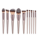Hot Champagne Makeup Brushes - likeinstore