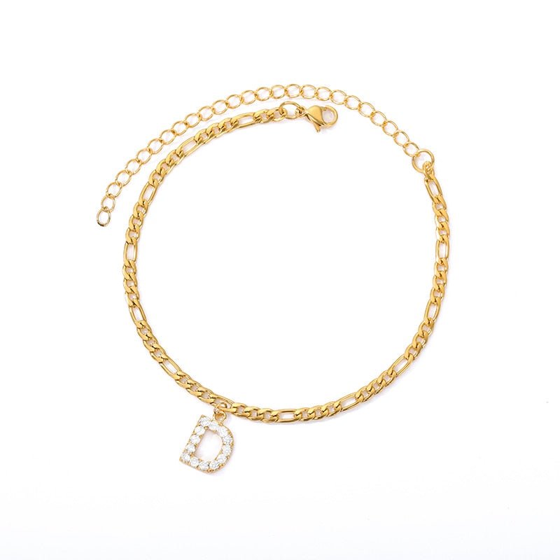 Initial Anklet - likeinstore