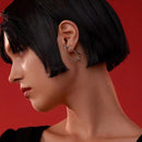 KNIGHT SWORD EARRINGS(925 sterling silver) - likeinstore