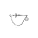 KNIGHT SWORD EARRINGS(925 sterling silver) - likeinstore