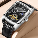 Luxury Square Tourbillon Watches Waterproof Automatic Watch - likeinstore