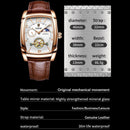 Luxury Square Tourbillon Watches Waterproof Automatic Watch - likeinstore