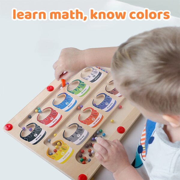 Magnetic Color and Number Maze - likeinstore