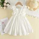 New summer lace princess dress - girls wedding party dress - likeinstore