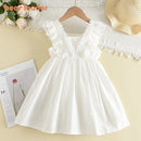 New summer lace princess dress - girls wedding party dress - likeinstore