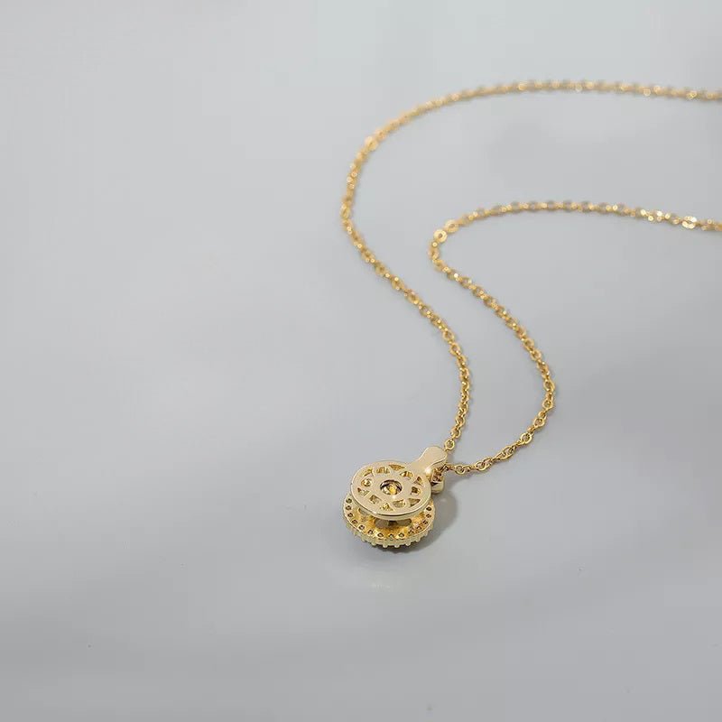 Opal Spinning Fidget Necklace - likeinstore