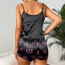 Pajamas Womens Sexy Lingerie Satin Sleepwear - likeinstore