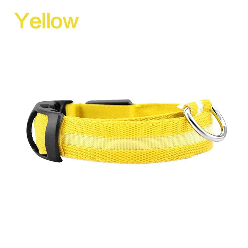 Pet Dog LED Glowing Luminous Night Safety Collar - likeinstore