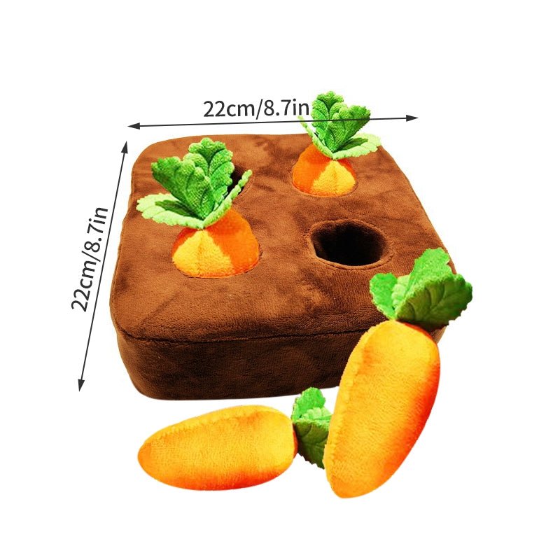 Pet Interactive Carrot Plush - likeinstore