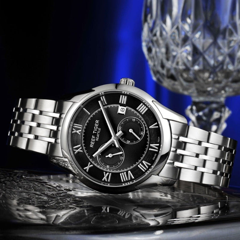 Reef Tigers Seattle Time Vision Automatic Mechanical Watch - RGA165 - likeinstore