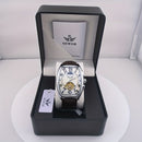 Reef Tigers Skeletonized Tonneau Waterproof Mechanical Watch - FR02833 - likeinstore