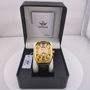 Reef Tigers Skeletonized Tonneau Waterproof Mechanical Watch - FR02833 - likeinstore