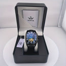 Reef Tigers Skeletonized Tonneau Waterproof Mechanical Watch - FR02833 - likeinstore