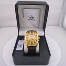 Reef Tigers Skeletonized Tonneau Waterproof Mechanical Watch - FR02833 - likeinstore