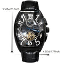 Reef Tigers Skeletonized Tonneau Waterproof Mechanical Watch - FR02833 - likeinstore