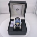 Reef Tigers Skeletonized Tonneau Waterproof Mechanical Watch - FR02833 - likeinstore