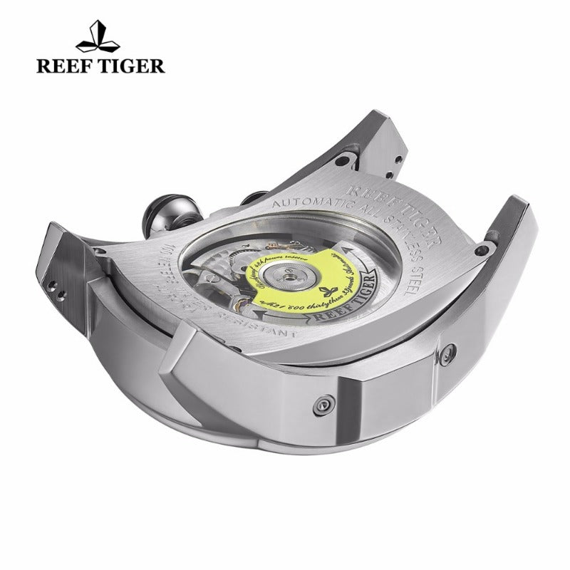 Reef Tigers/Designer Tourbillon Stainless Steel Automatic Watch RGA3069 - likeinstore