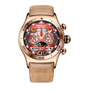 Reef Tigers/RT Sapphire Luminous Stainless Steel Tourbillon Waterproof Automatic Watch RGA703 - likeinstore