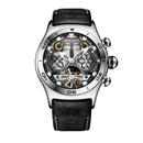 Reef Tigers/RT Sapphire Luminous Stainless Steel Tourbillon Waterproof Automatic Watch RGA703 - likeinstore