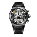 Reef Tigers/RT Sapphire Luminous Stainless Steel Tourbillon Waterproof Automatic Watch RGA703 - likeinstore