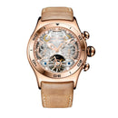 Reef Tigers/RT Sapphire Luminous Stainless Steel Tourbillon Waterproof Automatic Watch RGA703 - likeinstore