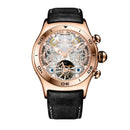 Reef Tigers/RT Sapphire Luminous Stainless Steel Tourbillon Waterproof Automatic Watch RGA703 - likeinstore