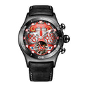 Reef Tigers/RT Sapphire Luminous Stainless Steel Tourbillon Waterproof Automatic Watch RGA703 - likeinstore